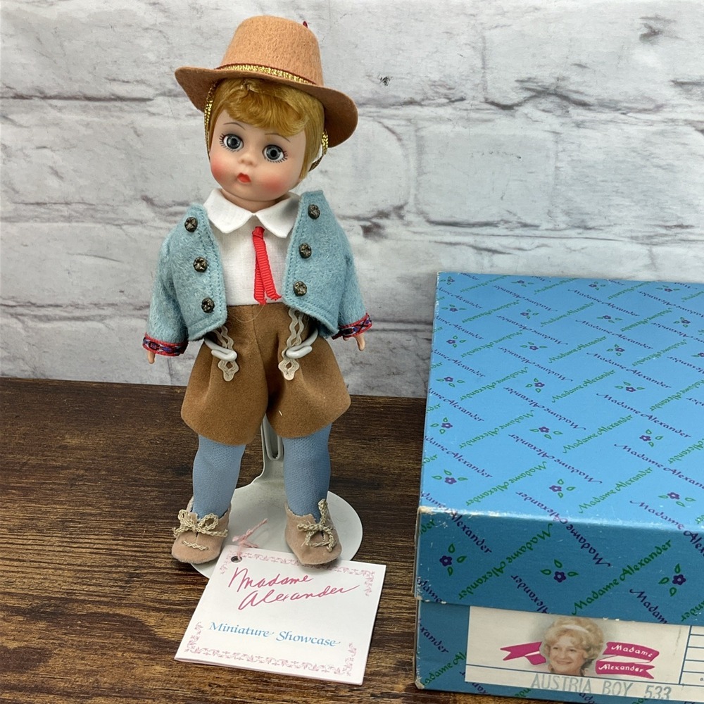 Madame Alexander Vintage Austria‎ Boy 8" With Box And Tag